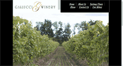 Desktop Screenshot of gallucciwinery.com